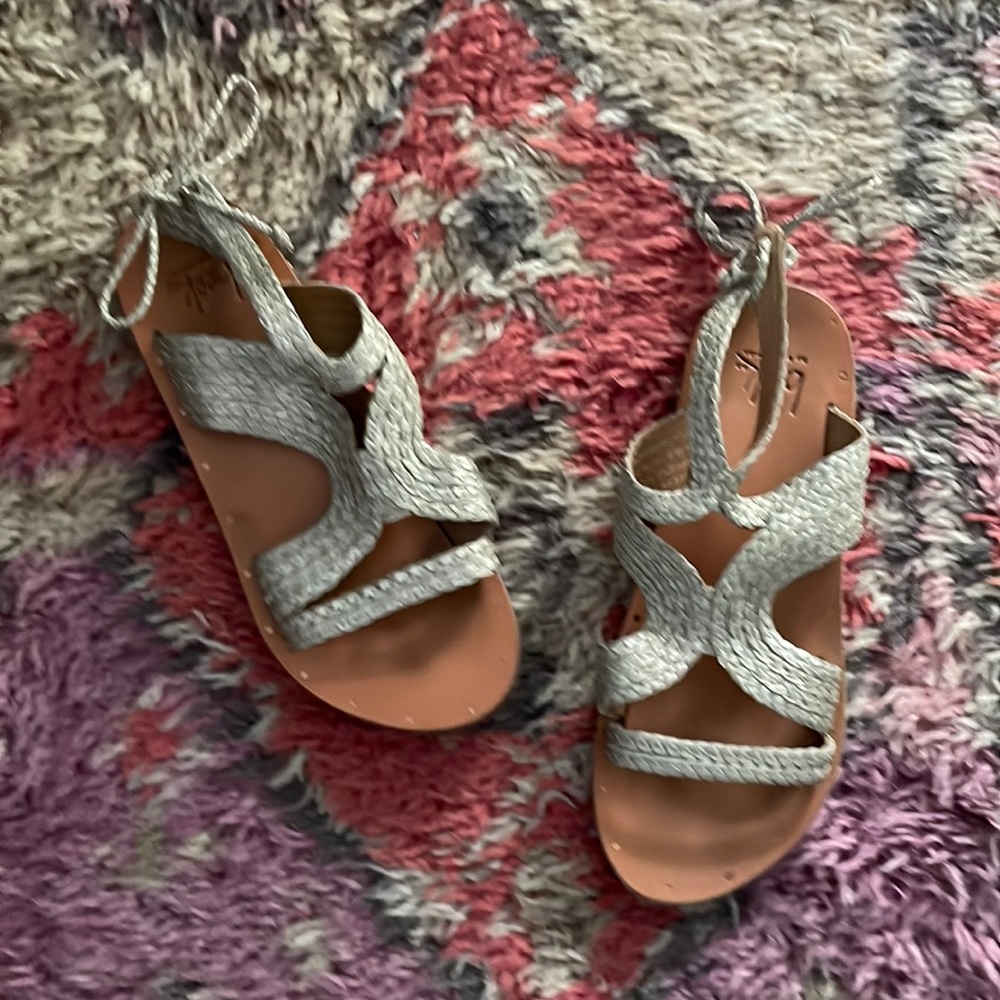 Beek Cuckoo Ankle Tie Womens Sandals